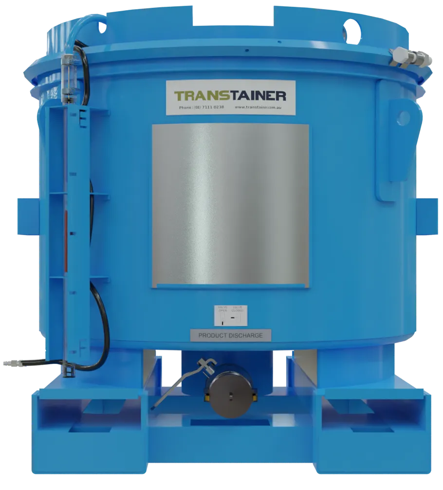 [801-3004] GREPF500 (500 L) PRESSURISED FOLLOWER GREASE CONTAINER