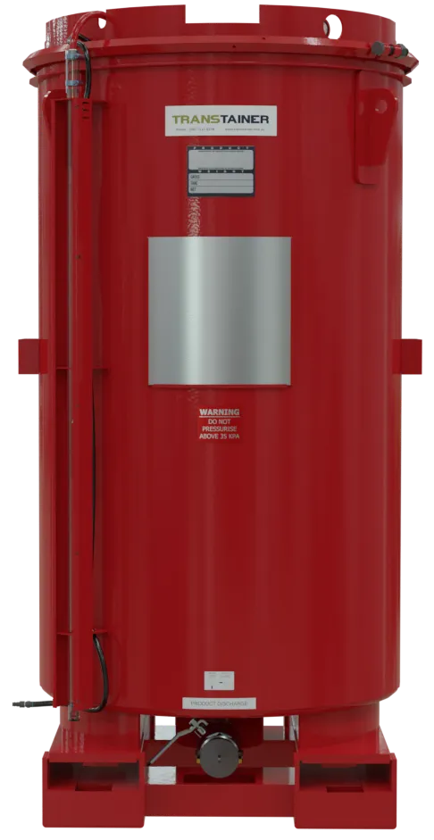 [801-3015] GREPF1500 (1500 L) PRESSURISED FOLLOWER GREASE CONTAINER