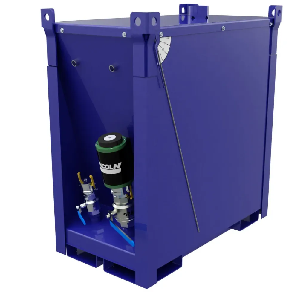 [802-0007] GREHF500 (500 L) HINGE FOLLOWER GREASE CONTAINER
